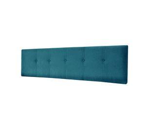 Respaldo Best Tela Azul 2 Plazas