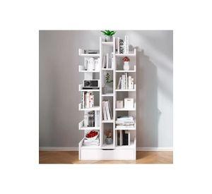 Estante Librero Blanco 51*18*168cm Chic Home