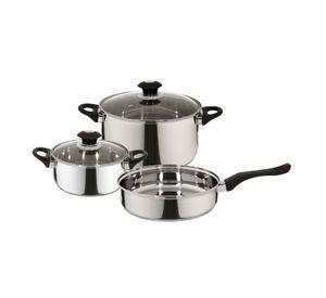 Batería Cocina Inoxidable 5 Piezas Corazza