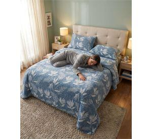 Juego de Sábanas Invierno Polar Premium King Máximo Abrigo 01