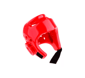 Cabezal Taekwondo Casco Rojo TM