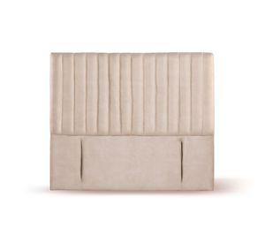 RESPALDO SORRENTO CUERO BEIGE 2 PZA