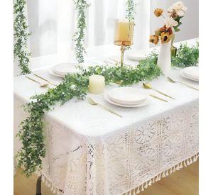 Set de 2 Plantas Artificiales Guirnaldas Eucalipto Hoja Jhn