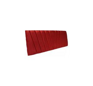 Respaldo Elegante Super King Capitone 200x60 CM Rojo Felpa