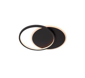 LAMPARA DE TECHO AXELLE NEGRO Ø29,5cm LED 26W