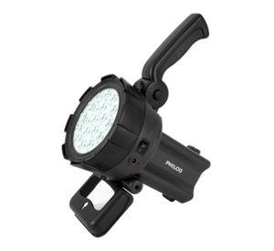 Linterna Foco Recargable 19LED Alto Brillo Negro Philco