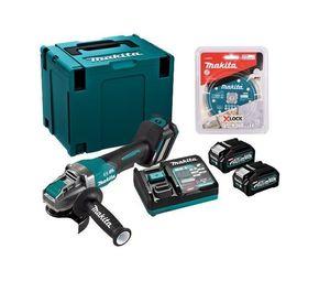 Esmeril angular 4 1/2 125 mm 40V x.lock Makita GA043GM202