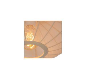 LAMPARA COLGANTE CORINA BEIGE Ø50-1xE27