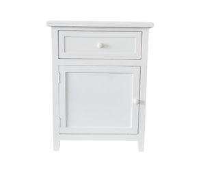 VELADOR DORMITORIO RECCO CAJON PUERTA IZQUIERDO BLANCO