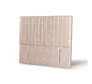 RESPALDO SORRENTO CUERO BEIGE KING