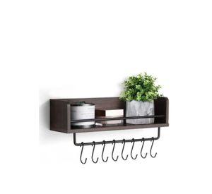 Kit 2 Repisas Soportes Multiuso Madera