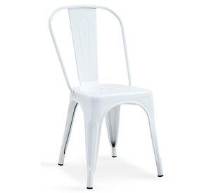 Silla Metal Tolix Blanco