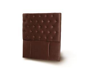 RESPALDO FLORENCIA TELA CHOCOLATE 1 1/2 PZA
