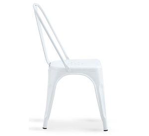 Silla Metal Tolix Blanco