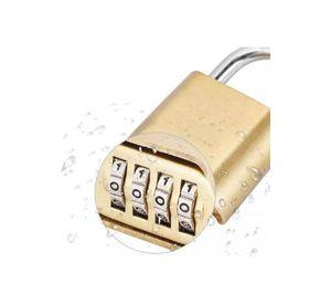 Candado clave inoxidable 4 dígitos exterior waterproof co...