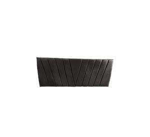 Respaldo Elegante King Capitone 180x60 CM Gris Oscuro Lino