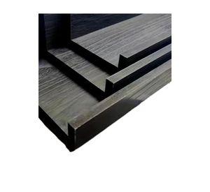 Repisa Flotante Modelo Corchete 150cm Marrón Oscuro