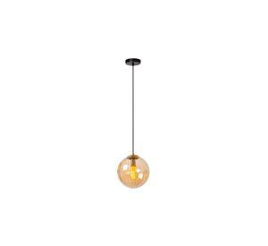 LAMPARA COLGANTE MONSARAZ AMBAR 1xE27 Ø25CM
