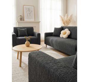Set Cubre Sillón 3+1+1 Protector de Tela Reforzada - Lavable y Resistente 05