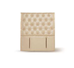 RESPALDO FLORENCIA PU BEIGE 1 1/2 PZA