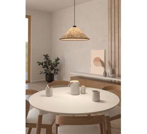 Lampara Colgante Oxpark Hojas de bambú E27 1X25W IP20 Cod43942