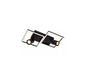 LAMPARA DE TECHO ARIANNE NEGRO LED - 2XGU10