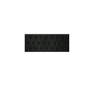 Respaldo Elegante Super King Capitone 200x60 CM Negro Felpa