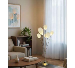 Lámpara Decorativa Pie Diseño Globos Pedestal Hogar Jhn