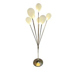 Lámpara Decorativa Pie Diseño Globos Pedestal Hogar Jhn