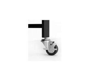 Repisa Estante 3 Niveles Metálica Plegable Resistente 90kg Color Negro