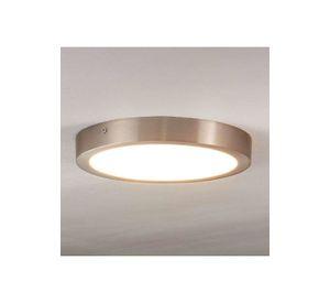 PLAFON PANEL LED 12W SILVER REDONDO 6000K
