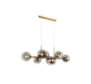 LAMPARA COLGANTE MAGNUS CRISTAL AHUMADO