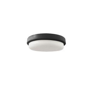 Tortuga Sintética LED 9W Luz Cálida IP54 Negro