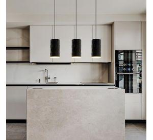 LAMPARA COLGANTE RONSECC ACERO NEGRO E27 3X60W COD.79444