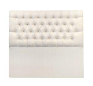 Respaldo de Cama Capitoné Premium Lino Crema - Super King