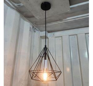 Lampara Colgante Vintage Industrial enorme Ampolleta G95 de regalo