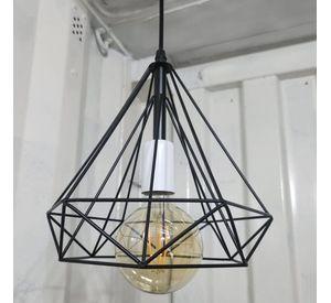 Lampara Colgante Vintage Industrial enorme Ampolleta G95 de regalo
