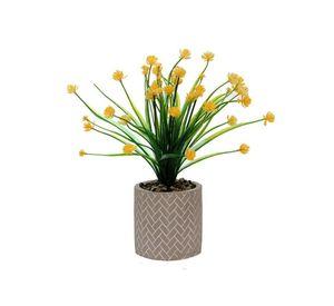 Plantita artificial deco altura .26 cm.. Unico