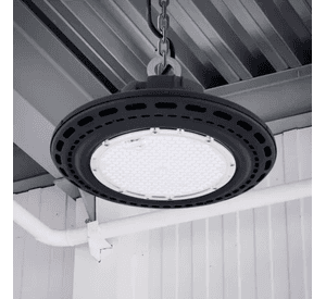 Lámpara Colgante Capano Aluminio Negro Led 142W cod.63469