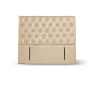 RESPALDO FLORENCIA PU BEIGE KING