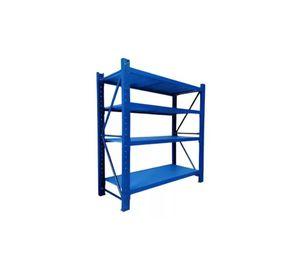 Estante Rack Metálico 400kg 150x50x200cm Azul