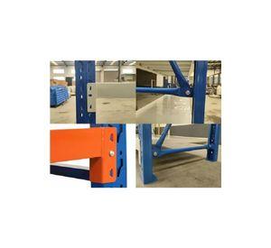 Estante Rack Metálico 400kg 150x50x200cm Azul