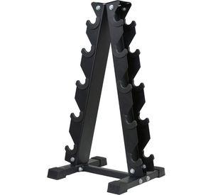 Rack Mancuernas Centurfit Gym Estante 5 Pares Pesas Torre