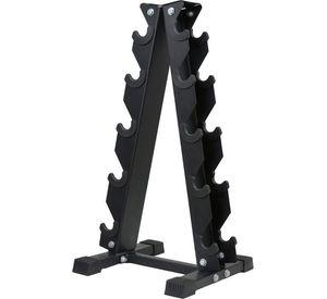 Rack Mancuernas Centurfit Gym Estante 5 Pares Pesas Torre