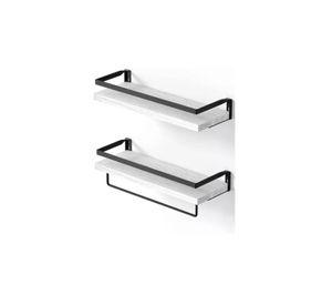 Repisas Flotantes de Madera Modernas Kit 2 Blanco
