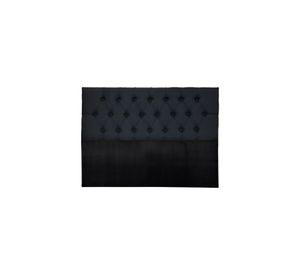 Respaldo King Piso Capitone Premiun 180x140 CM Negro Lino