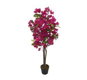 Planta Artificial Arbusto Ornamental Flores Rosas Adorno Jhn