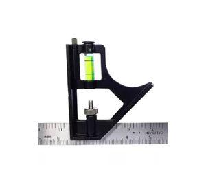 Escuadra 30cm ajustable con nivel Kamasa KM-495