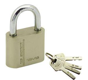 CANDADO 40 MM SPLON GRIS TOP SECURITY CON 4 LLAVES EN BLISTER DOBLE