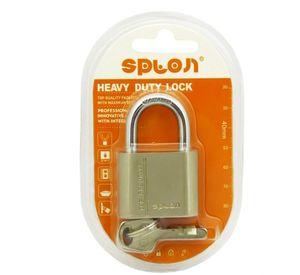CANDADO 40 MM SPLON GRIS TOP SECURITY CON 4 LLAVES EN BLISTER DOBLE